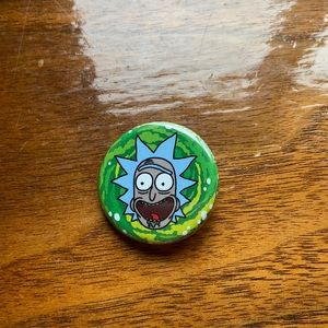 ✨Rick And Morty “Rick” Button.